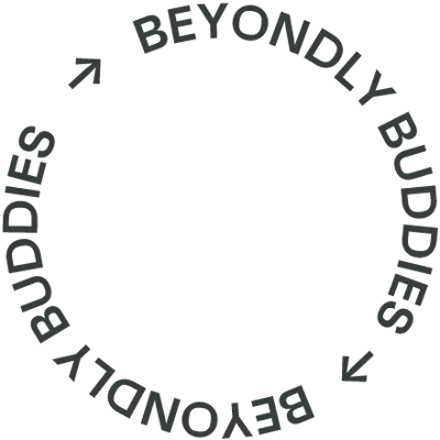 Beyondly Beyondly Buddies Stamp Dark Grey RGB Larger