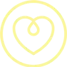 Heart (Light Yellow)