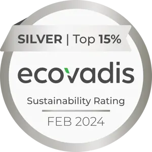 Ecovadies Silver Sustainability Rating
