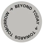 Beyondly Brand Stamp Light Grey Black Text