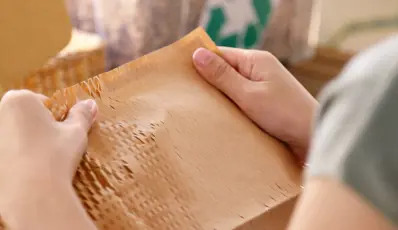 Handling package paper 