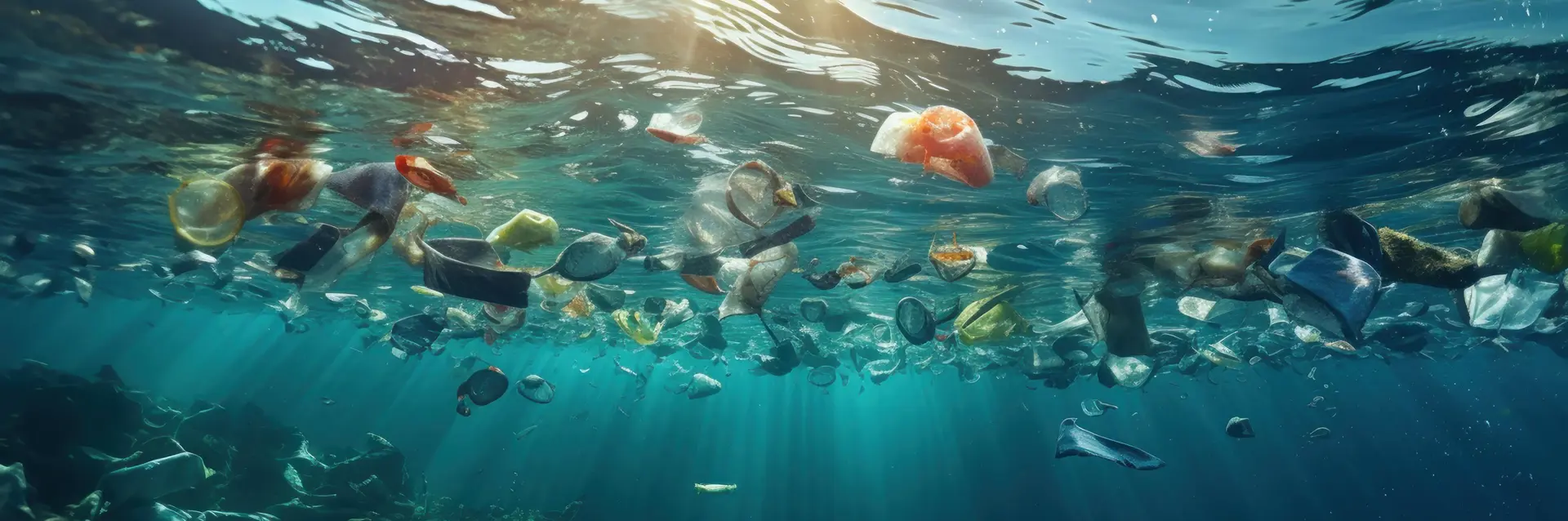 Plastic Waste Quietly Gathers Ocean Unnoticed By Marine Life