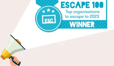 Beyondly ranks 36th in The Escape 100 list of employers!
