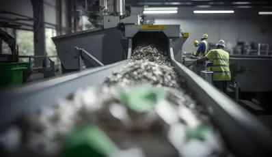 Metal Recycling Conveyor Belt
